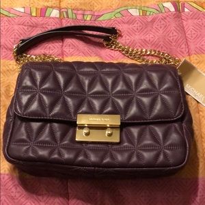 SOLD Large Michael Kors quilted Sloan